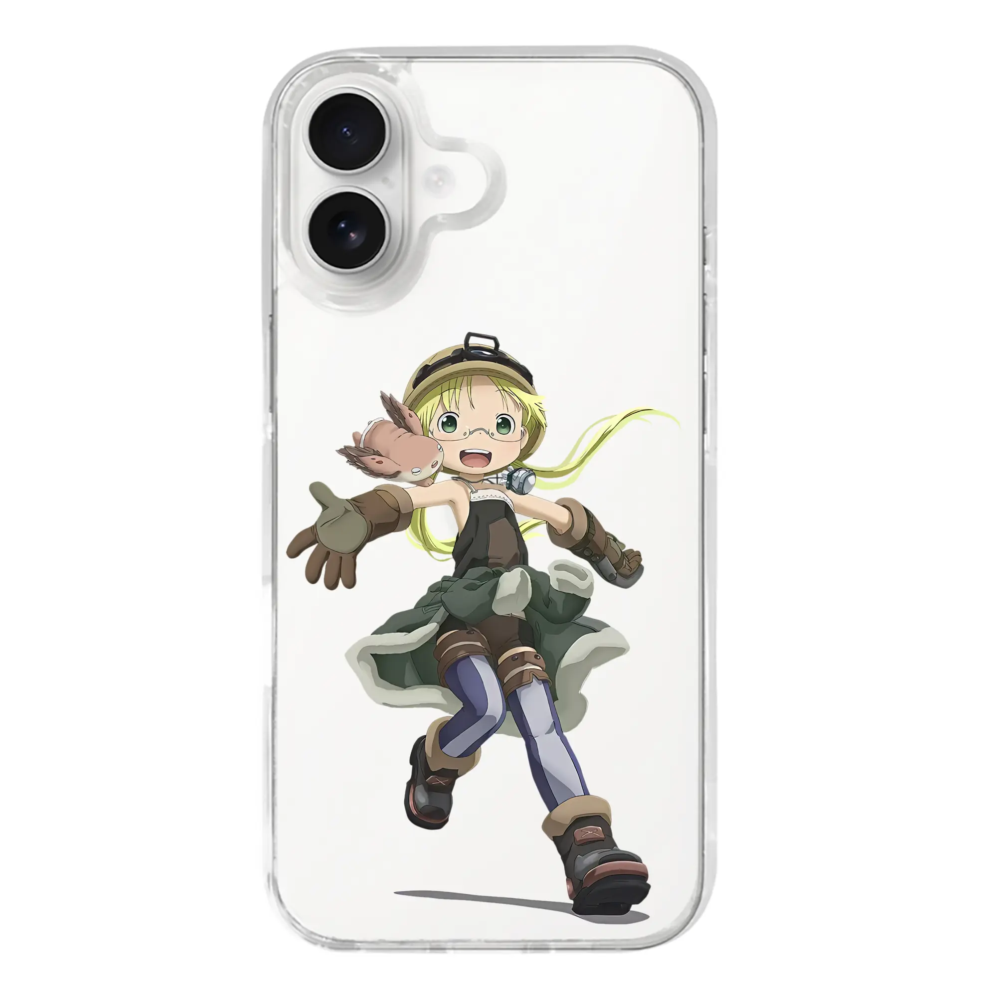 メイドインアビス グッズ,リコ - iPhone 17シリーズ 透明スマホケース – 薄型・耐衝撃・精密フィット保護カバー